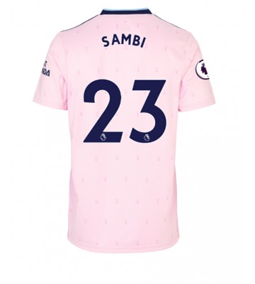 Arsenal Albert Sambi Lokonga #23 Tredjedrakt 2022-23 Kortermet